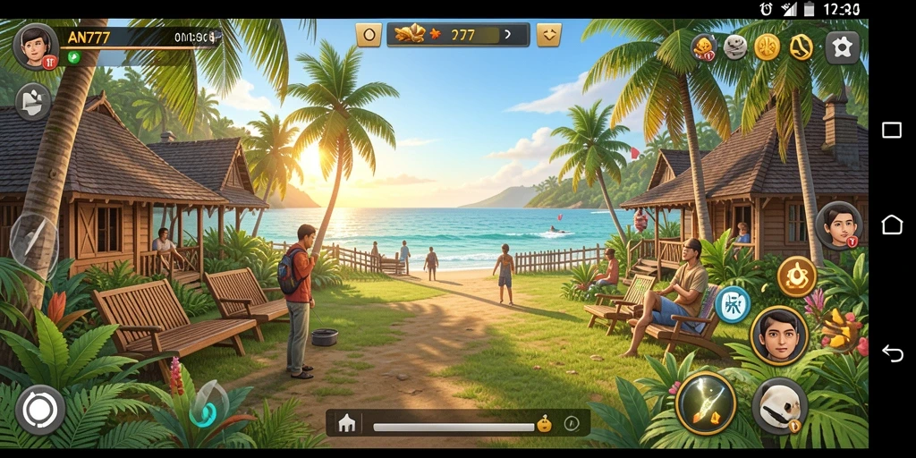 Tampilan menarik dari gameplay AN777 yang menyenangkan.