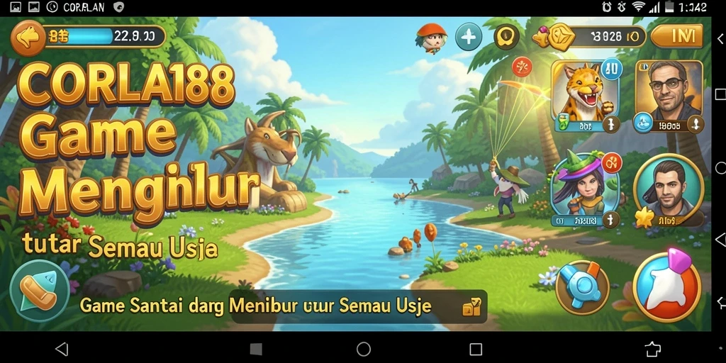 Tampilan gameplay yang menarik dari CORLA188 dengan aksi seru dan tantangan santai.