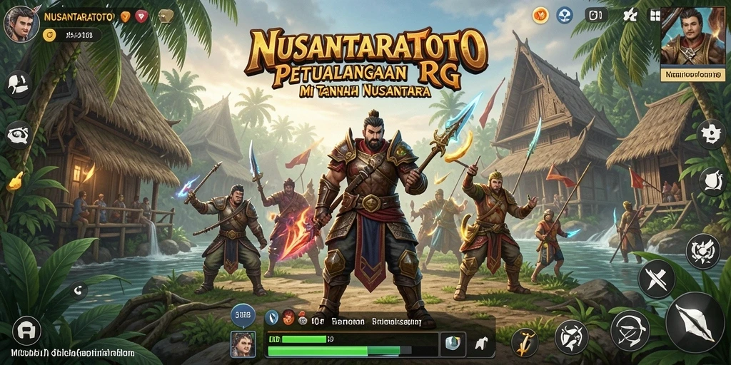 Tampilan gameplay NUSANTARATOTO yang seru dan mendalam.