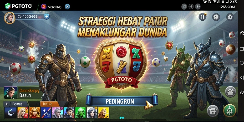 Tampilan gameplay PGTOTO yang seru dan strategis.