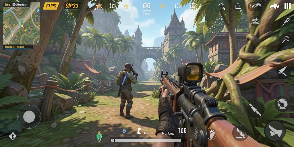 Tampilan gameplay SIP33 yang seru dan dinamis.