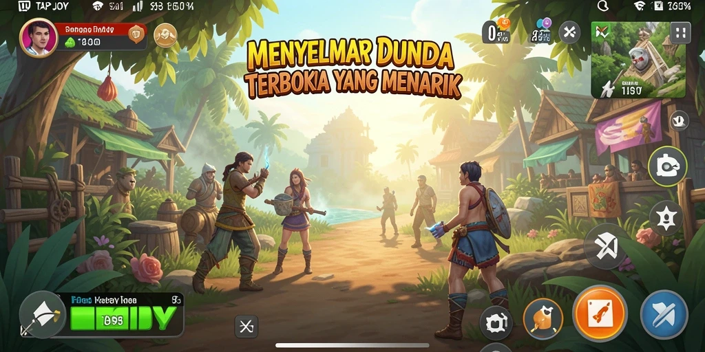 TAPJOY menghadirkan gameplay Open World yang imersif dan penuh petualangan.